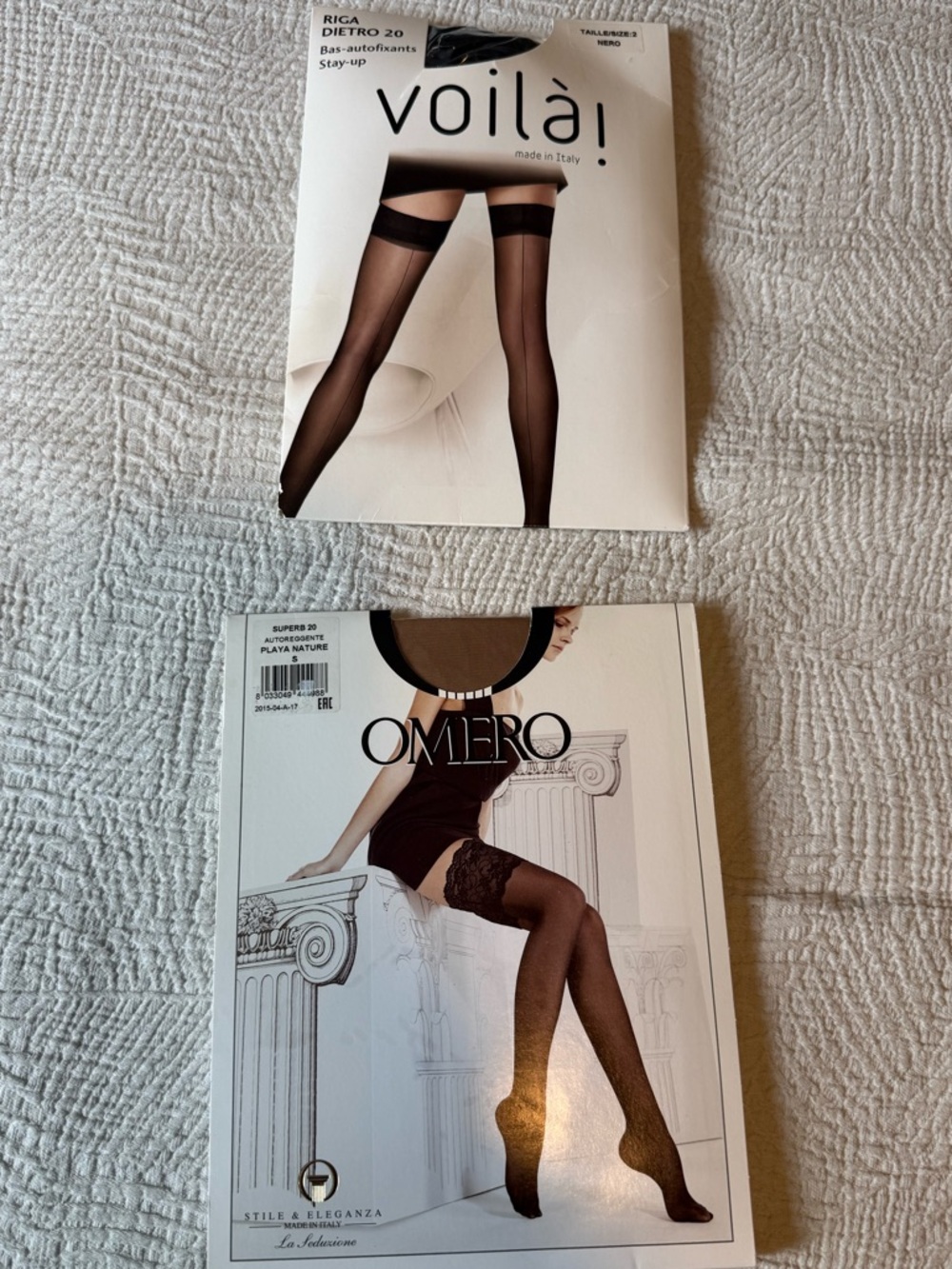 Black Sheer Stay-Up Stockings - Elegant Sheer Hold